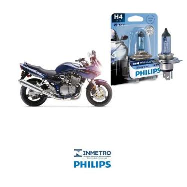 Imagem de Lâmpada Philips BlueVision H4 p/ SUZUKI Bandit 600 2005-13