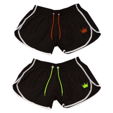 Imagem de Kit 2 Short Praia Feminino Conforto Academia Caminhada Corrida - MP MO