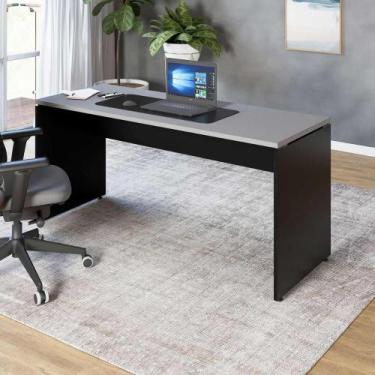 Imagem de Escrivaninha Escritório 140cm x 70cm Pés Painel F5 Office - F5 Office 