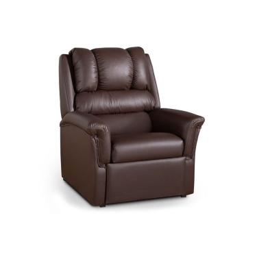 Imagem de Poltrona do Papai Reclinável Supreme Pandora Two Way Courano Marrom - Probel