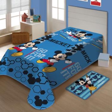 Imagem de Manta  Fun Mickey Mouse Licenciado Jolitex 1,50x2,00m