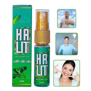 Imagem de Spray Bucal Mau Hálito Halitose Hailt Clean 1 frasco - Slec Halit Clea