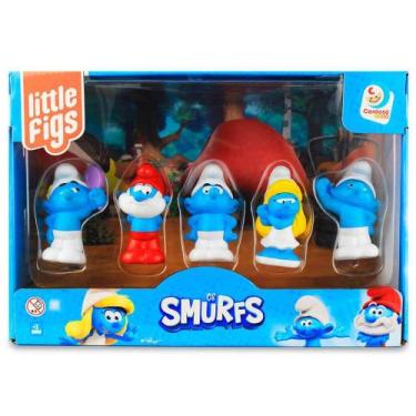 Imagem de Dedoche little figs os smurfs 6cm cardoso, ., UN