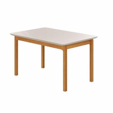 Imagem de Mesa de Jantar Cativa 1,20cm X 0,80cm Retangular 4 Lugares Tampo Mdf c