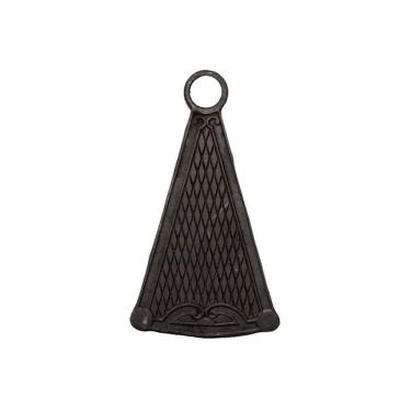 Imagem de Degrau Patamar Para Escada Caracol em Ferro Fundido 57x32cm