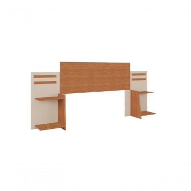 Imagem de Cabeceira Box Grecia Para Colchão 90-140-160 Camas Fenix Cor:nature-off White