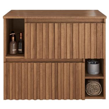 Imagem de Gabinete Suspenso 2 Portas Basculantes 75 Cm Bl1000 Mell Faem Mell