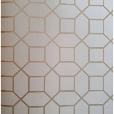 Imagem de Papel De Parede Neo Geometric Geométrico Bege Ng1974