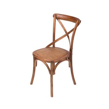 Imagem de Cadeira Or-1150 Em Madeira E Assento Em Rattan Or Design Madeira Escura