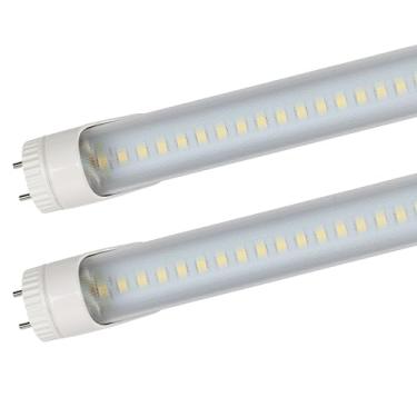 Imagem de CLEANLIFE Lâmpadas Led Instantstart T8 - Pacote Com 2 Tubulares Plug And Play Para Refrigeração, Fontes E Máquinas De Venda Automática, Tampas Giratórias, Pinos G13 (Transparentes, 18")