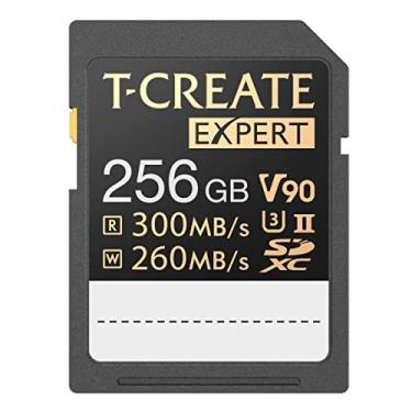 Imagem de TEAMGROUP Cartão Sd T-Create Expert 256Gb Uhs-Ii Sdxc U3 V90 Com Velocidade De Leitura Até 300Mb/S, Suporta Videografia 8K E 4K, Compatível Câmeras Digitais Canon, Sony, Nikon, Panasonic Olympus Ttc