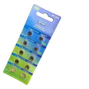 Imagem de Bateria Lr41 392a Ag3 Lr736 1,55v Pilha Para Relógio - Cartela 10 Uni 