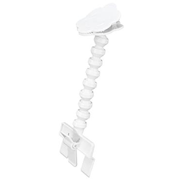 Imagem de Pvc Flexível Pet Selfie Cão Deleite Câmera Dispensador Cão Deleite Câmera Com Clipe Em Forma de Flor para a Maioria Dos Telefones Celulares e Tablets (Branco)