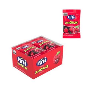 Imagem de Bala Fini Amoras Mini Gelatina 15g Display com 12 Unidades