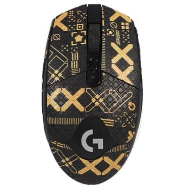Imagem de NOUKAJU Fita adesiva para mouse com cobertura total para mouse gamer Logitech G305 Lightspeed sem fio, fita antiderrapante para mouse, kit de atualização de mouse profissional pré-cortado resistente