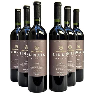 Imagem de Vinho Sinais Malbec - Don Guerino | Kit Com 6 Garrafas | Oferta