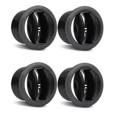 Imagem de Difusor Ar Central Lateral Logan Sandero Duster Grafite Kit - Clauplas