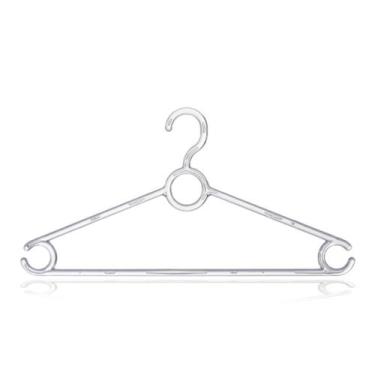 Imagem de Cabide Acrílico adulto tam 42,5 cm 1054 - IOPLAST, 150 peças, Acrílico