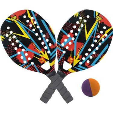 Imagem de Kit Beach Tennis BT100 Red Bel, Único