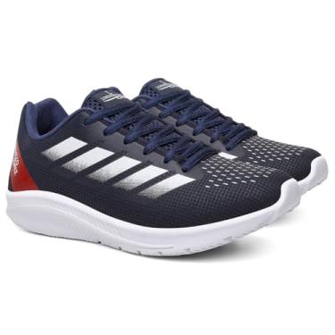 Imagem de Tênis Esportivo Masculino Leve Confortável 5 Cores Academia Corrida Treino Solado Borracha Tamanhos 37 ao 43 (Azul Marinho, BR, Adulto, Numérico, 39)