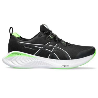 Imagem de ASICS Tênis de corrida feminino Gel-Cumulus 25, Preto/prata pura, 35