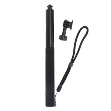 Imagem de Fockety Extendível Selfie Stick, Selfie Selfie Selfie Ação da Liga de Liga de Alumínio Com 1/4 de Porta de tripé, Pólo de Extensão da Câmera para Go 3s X5 X4 X3 OSMO Ação 2 3 4 5 Pro