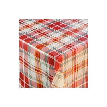 Imagem de Toalha de Mesa de Plástico Térmico Para 4 6 8 e 10 cadeiras(CHESSMATE COLOR,MESA DE 6 CADEIRAS)