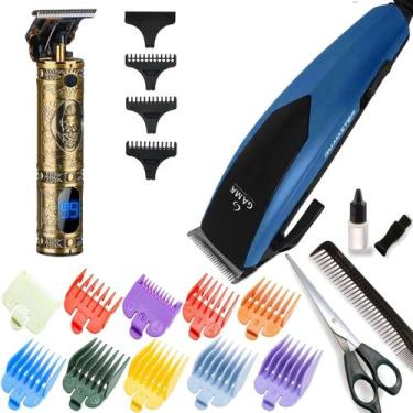 Imagem de Cortador De Cabelo Gama Italy Profissional Com 10 Pentes Magnetic Mast