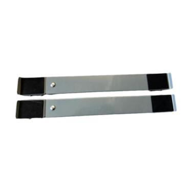 Imagem de DimyFew 2 peças de carrinho para máquina de lavar, base móvel para máquina de lavar, rolos extensíveis para secadoras e geladeiras, Cinza