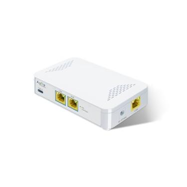 Imagem de Interruptor PoE para USB C compatível com 60 W 802.3 af/at, 1 porta USB-C (carregamento PD de 30 W e Gigabit Ethernet) e 1 porta PoE+ e 1 porta Ethernet, para smartphones/sablets/notebooks/câmera