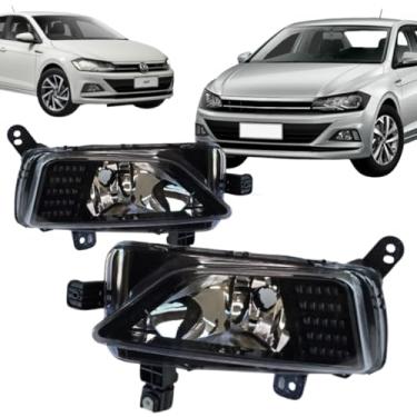 Imagem de Par Farol de Milha Polo e Virtus 2017 á 2020 sem Led