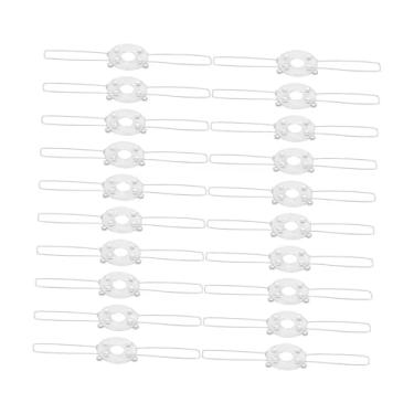 Imagem de Gralara 20 peças de grampo de mola para abajur, fixação de ferro, faça você mesmo, adaptador versátil para abajur, luminárias para lâmpadas de chão, 120mm