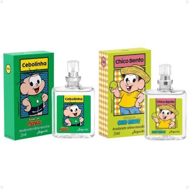 Imagem de Kit Jequiti Teen Desodorante Colônia: Cebolinha e Chico Bento 25ml
