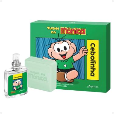 Imagem de Kit Jequiti Turma Da Mônica: Estojo Cebolinha Com 1 Colônia 25ml e 1 Sabonete 80g