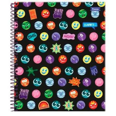 Imagem de Caderno Univ. 10Mat 160Fls Divertidamente 2 Capa 4- Foroni