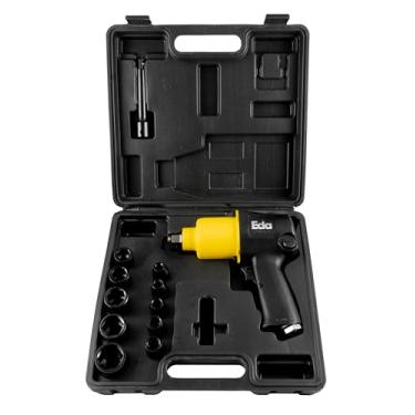 Imagem de Chave de Impacto Pneumática 1/2" 660 N.m (67 kgf.m) com kit
