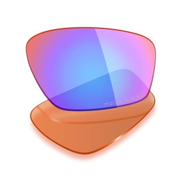 Imagem de Mryok Lentes de reposição polarizadas Plus compatíveis com Oakley Crosslink Zero OX8076 56 mm - Cobalt Rose