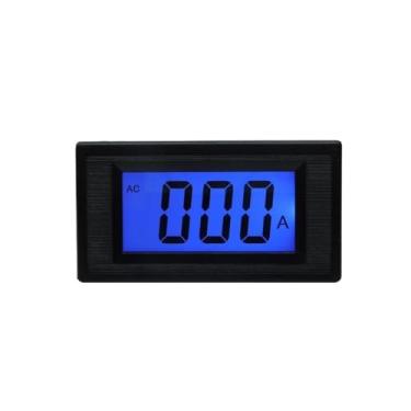 Imagem de Amperímetro digital LCD inclui Shunt AC300A 75mV Amp Panel Meter Current Monitor LCD com luz de fundo azul AC 300A medidor de corrente (tamanho: Potência CC ou CA 8-12V)