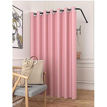 Imagem de JMCAJIE Provador de loja de roupas, vestiário, em forma de L, para proteção de privacidade e divisória de quarto, vestiário móvel simples, montado na parede, vestiário simples e rack de exibição