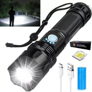 Imagem de Lanterna Militar Led T9 Original Ultra Potente LED