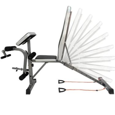 Imagem de Banco Supino Regulável Cadeira Extensora e Scott Yangfit-Unissex