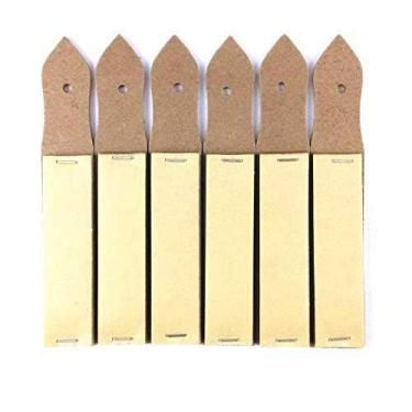 Imagem de 6 peças, apontador de lixa, apontador de lápis de carvão, ferramenta de desenho