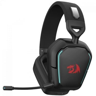 Imagem de Headset Gamer Redragon Mira, Drivers de 40mm, Microfone Destacável, Cancelamento De Ruído, Black -Unissex