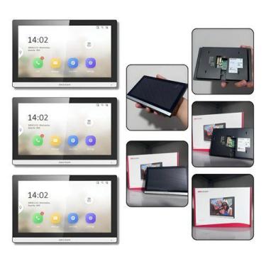 Imagem de 3x Tela Vídeo Porteiro Ip Hikvision Ds-kh6350-wte1 Wifi Novo - HIKIVIS