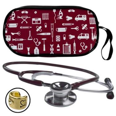 Imagem de Estetoscopio Duplo Duosson Cardiaco Pulmonar Adulto Pediatrico Infanti