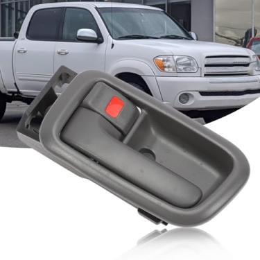 Imagem de Maçaneta de porta interior com bisel serve para Tundra 2000 2001 2002 2003 2004 2005 2006 Frente interna esquerda lado do motorista 692060C010B1 TO1352187 69278-0C010-B0
