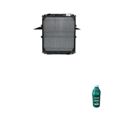 Imagem de Kit Radiador Ford Cargo 712/914 + Água Desmineralizada RadiadorNAQ 1L