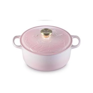 Imagem de Panela Redonda Glinda Wicked Collection 24 cm Rosa Shell Pink Le Creuset