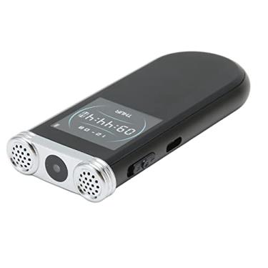 Imagem de SUNGOOYUE Gravador de Voz Digital, 1080P HD Com Detecção de Movimento, Bateria de 1100mAh, Material ABS, 0,6x1,7x4,1in, Gravação Em Formato WAV, Inclui Cabo de Carregamento (#14)