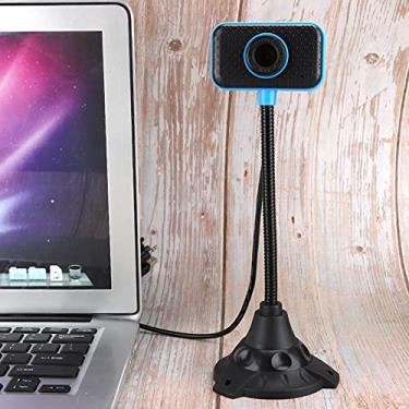 Imagem de Cryfokt Câmera de Pólo Longo de, Resolução 480P, para Rede, Computador Ao, Material de Escritório, Material ABS